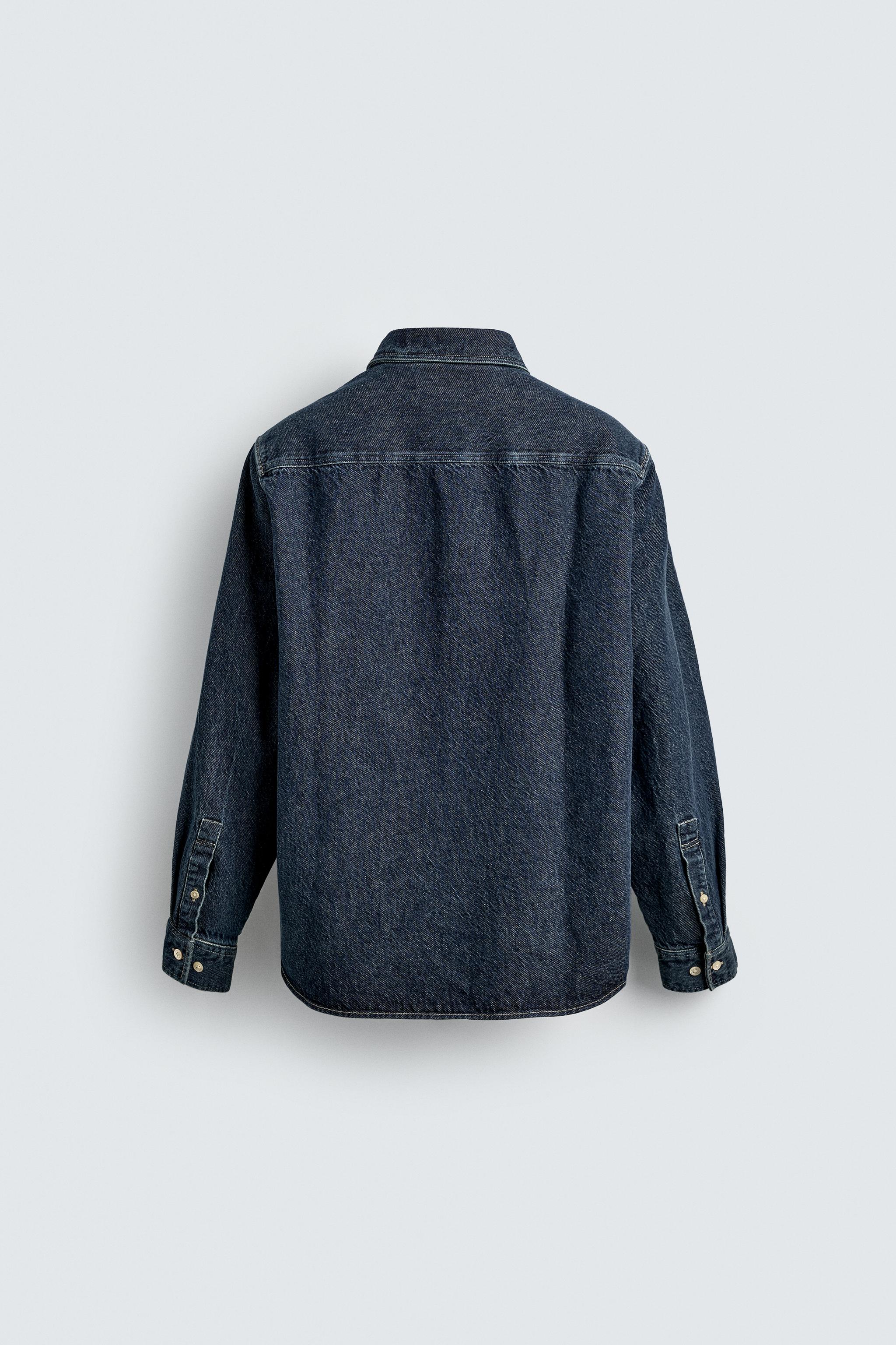 RELAXED FIT DENIM SHIRT